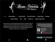 Tablet Screenshot of brass-ovaries.com